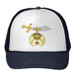 Personalize Masonic and Shriner Emblems Trucker Hats