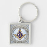 Personalize Masonic and Shriner Emblems Key Chain