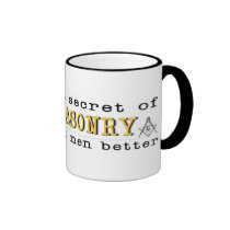 Personalize Masonic and Shriner Emblems mugs