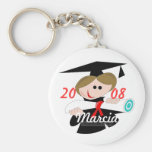 Personalize Name Graduation 2008 Key Chain