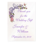 PERSONALIZE PK.100 THANK YOU CARDS business cards