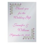 PERSONALIZE PK.100 THANK YOU CARDS business cards