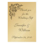 PERSONALIZE PK.100 THANK YOU CARDS BUSINESS CARD