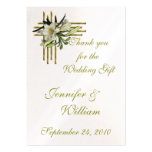 PERSONALIZE PK.100 THANK YOU CARDS BUSINESS CARDS