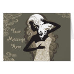 Personalize THIS Sexy Retro Girl Valentine