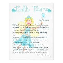 Personalize Tooth Fairy Magic Customized Letterhead