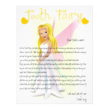 Personalize Tooth Fairy Magic Letterhead Template