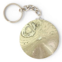 Personalize Wedding Favour Gold Key Chain