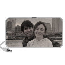Personalize with your own photo notebook speaker
