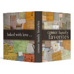 Personalize your own family recipe binder
