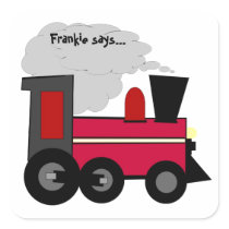 Personalize Your Train Sticker