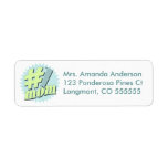 Personalized #1 Mom Return Address Labels