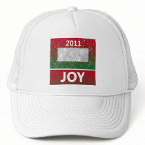 Personalized 2011 Christmas Photo Snow Joy