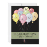 Personalized 40th Birthday Party Invitations