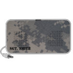 Personalized ACU Camoflauge iPhone Speaker