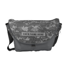 Personalized ACU Camouflage Rickshaw Messenger Bag