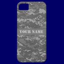 Personalized ACU Digital Camouflage iPhone 5 Case casemate cases