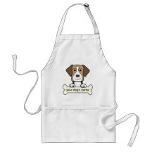 Personalized American Foxhound Apron