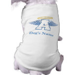 Personalized Angel dog t-shirt