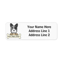 Personalized Australian Cattle Dog Return Address Label