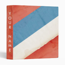 PERSONALIZED AVERY BINDERS PATRIOTIC