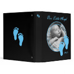 Personalized Baby Album - For Boy Vinyl Binder