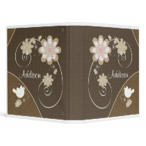 Personalized Baby Photo Book 3 Ring Binder