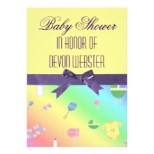 Personalized Baby Shower Invitation