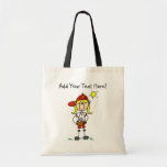 Personalized Baseball Home Run Tote Bag