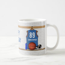 Personalized Basketball Jersey (LBO) Mug