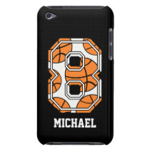 Personalized Basketball Number 8 casemate cases