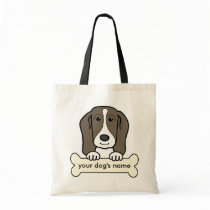 Personalized Basset Hound Bag