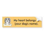Personalized Bearded Collie