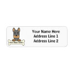 Personalized Beauceron Return Address Labels