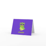 Personalized Best Life OWL Notecard