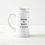 Personalized best man 2010 Wedding Stein Mug