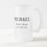 Personalized Best Man Mug