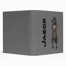 Personalized Big Bad Wolf Binder