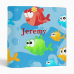 Personalized Binder - Fish