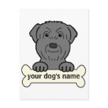 Personalized Black Russian Terrier Postcard