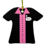 Personalized Bowling Shirt Ornament