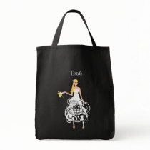 Personalized Bride totebag