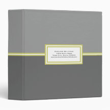 Personalized Business Binder
