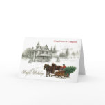 Personalized Business Christmas Card Printing
