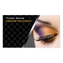 Personalized BusinessCards For Cosmetologists Business Card Template