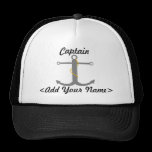 Personalized Captain Hat hats