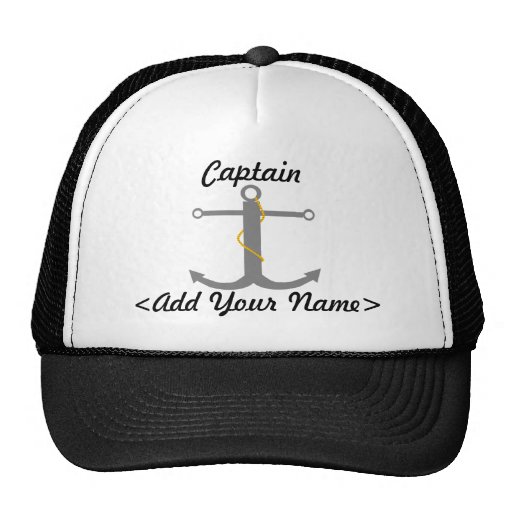 Personalized Captain Hat
