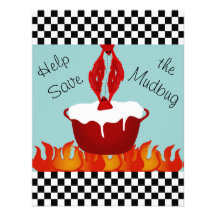 Personalized Checkerboard Crawfish Boil Party Invitation