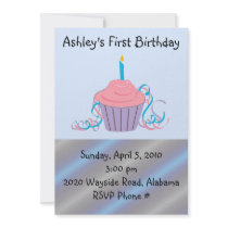 Personalized Childrens Birthday Personalized Announcement