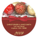 Personalized Christmas Address Labels